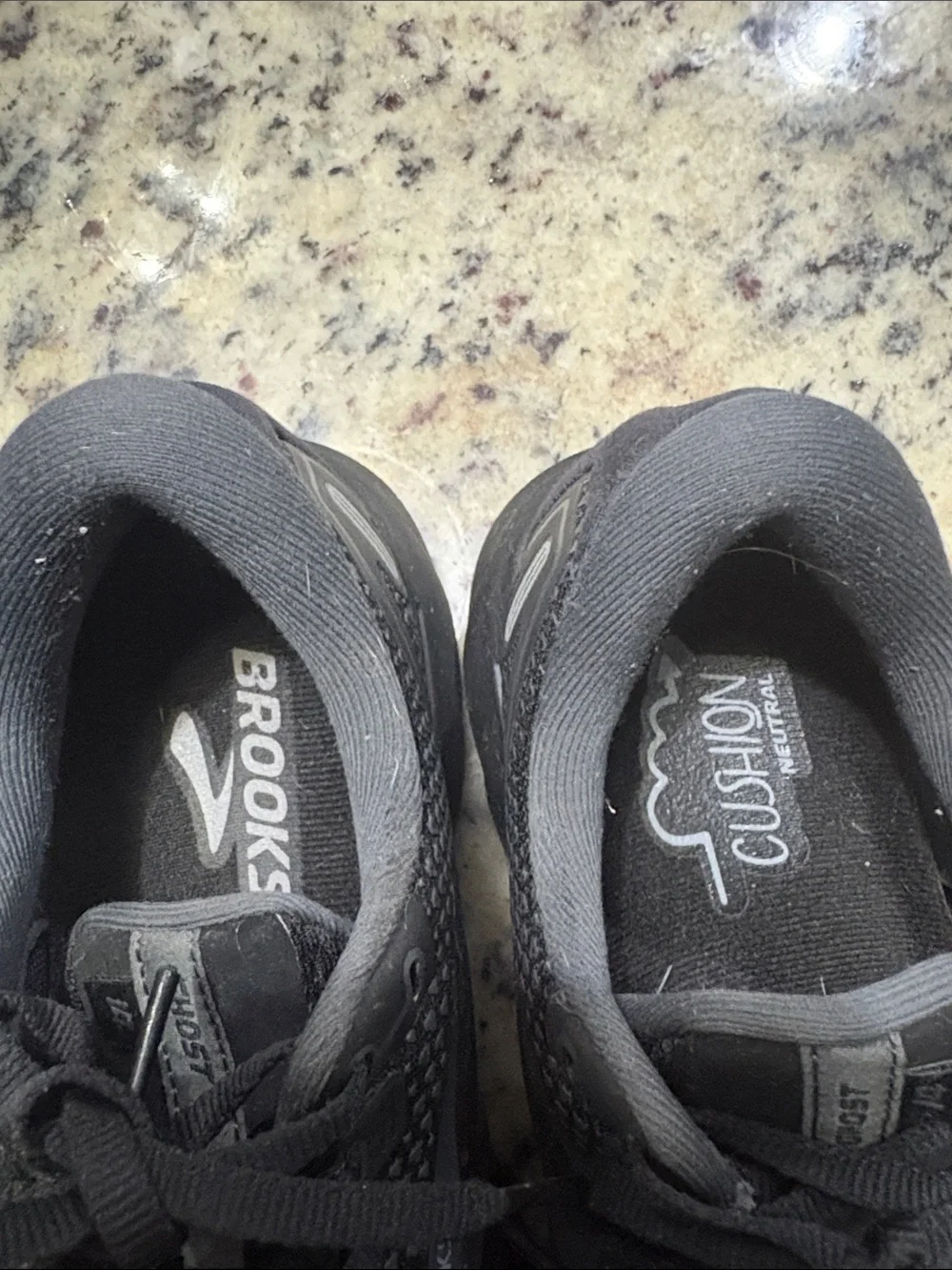 Brooks Ghost 14Men's Black Running Shoes - Lightweight Comfort